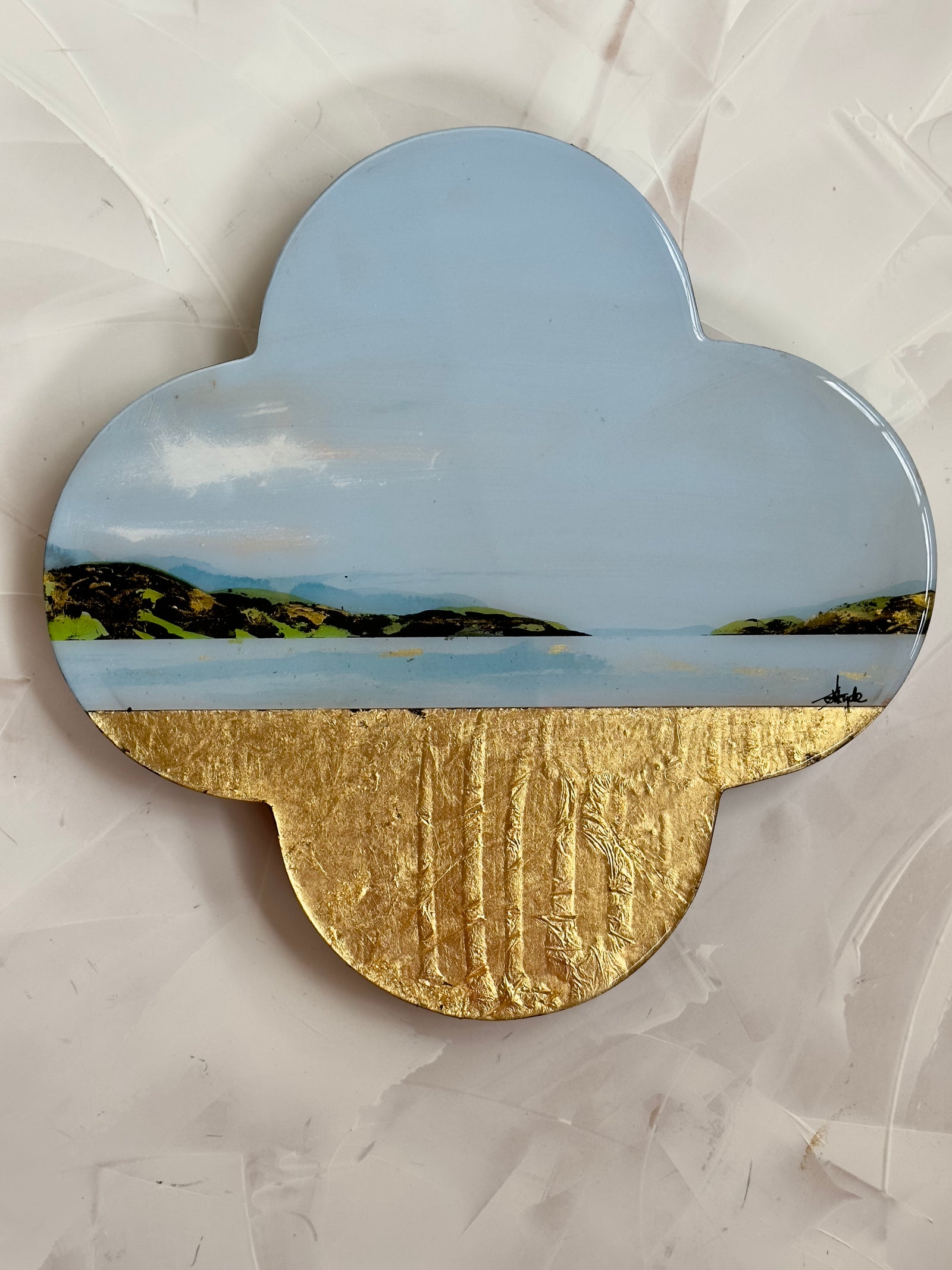 At Anchor - Seascape Quatrefoil no3