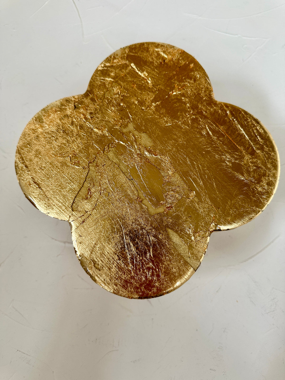 Mini Quatrefoil- Double Gold